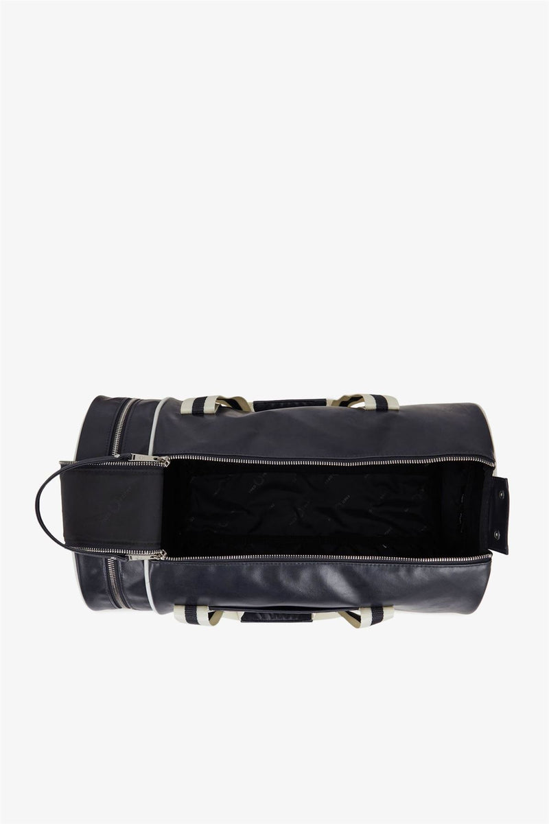 Fred Perry Classic Barrel Sac Croisé En Polyester Marine/Écru