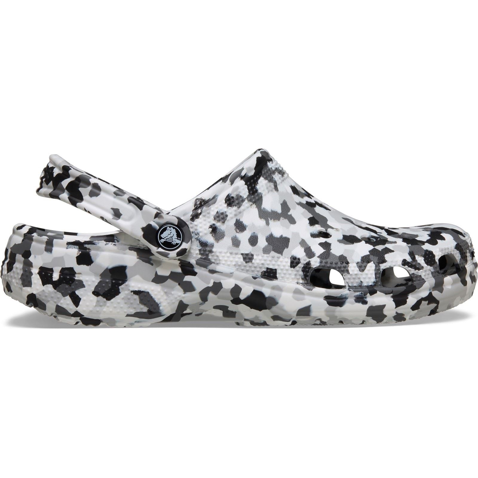 Crocs Classic Confetti Sabots Eva Noir/Blanc