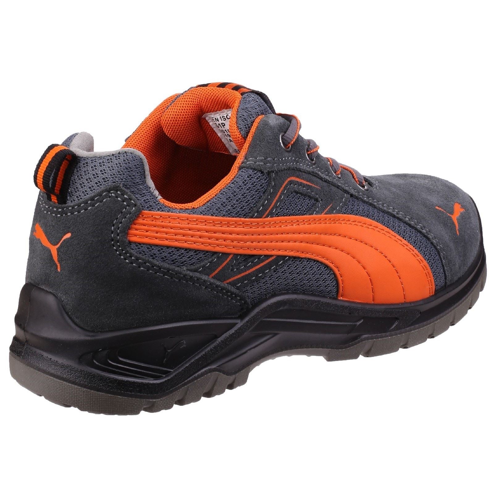 Puma Safety  Baskets De Sécurité Omni Flash Low En Daim Orange