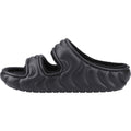Crocs Classic Cozzzy Overpuff sandales noires pour femme en thermoplastique