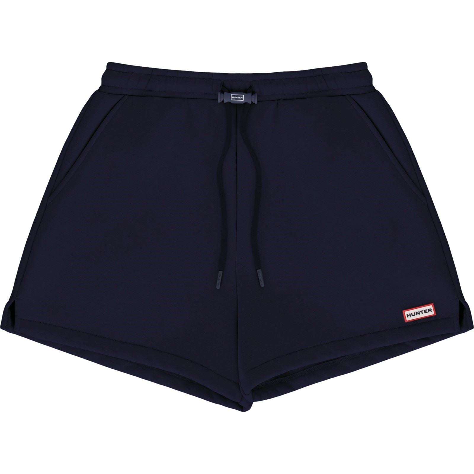 Hunter Lunan Shorts En Coton Bleus Mi-Longs Pour Femmes