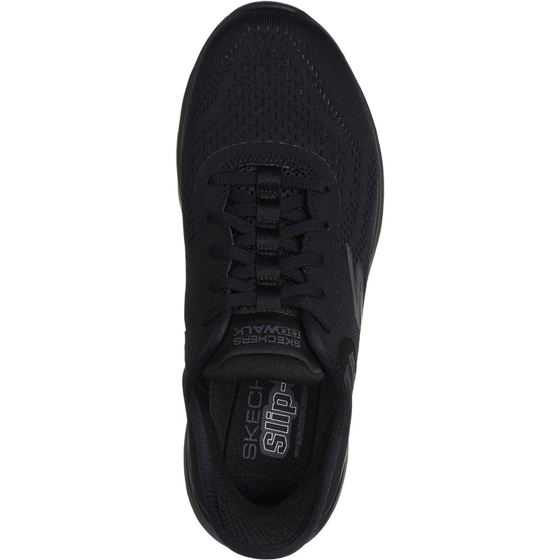 Skechers GO WALK 7 Valin Sneakers Noires Pour Femmes En Textile