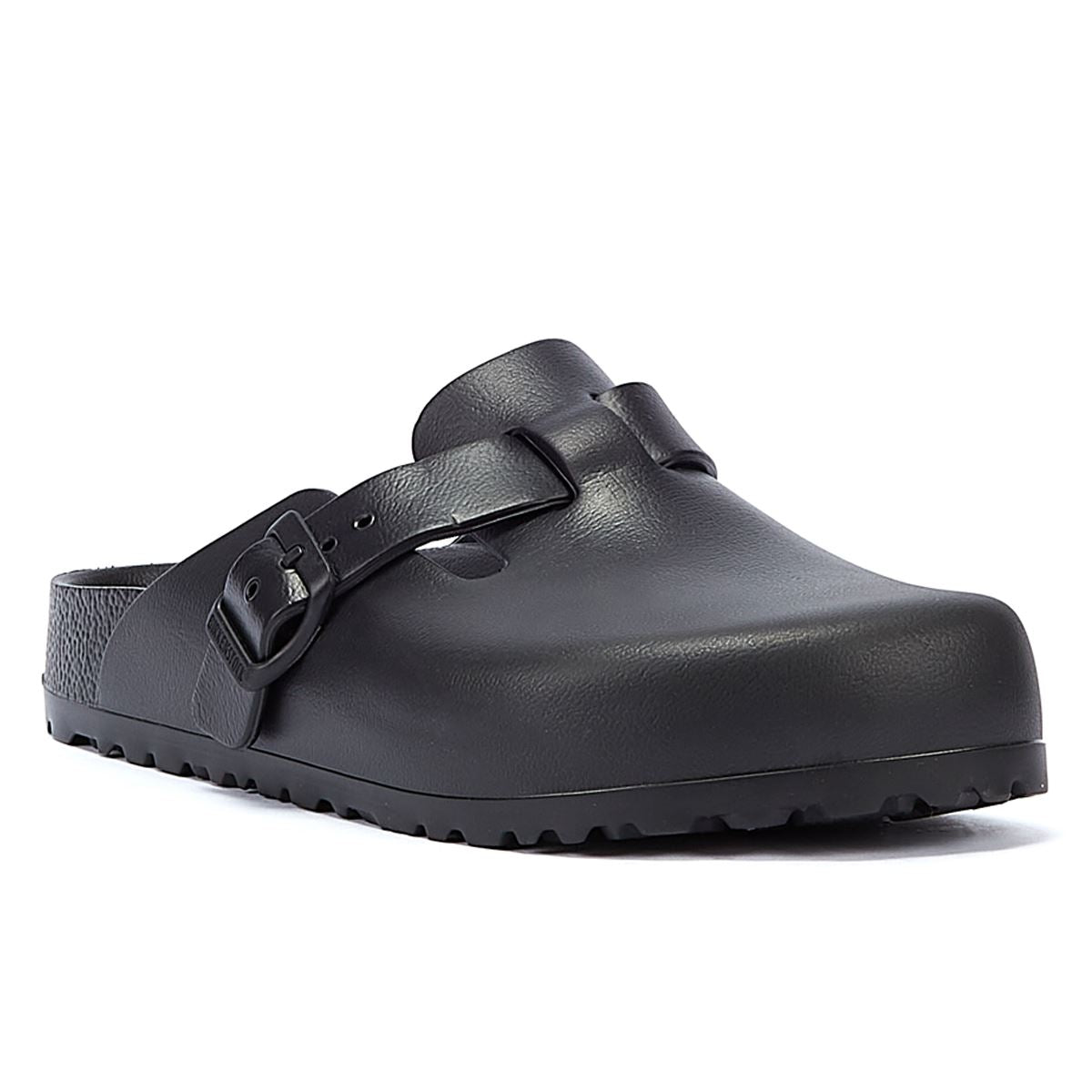 Birkenstock Boston Sabots Noirs Pour Hommes