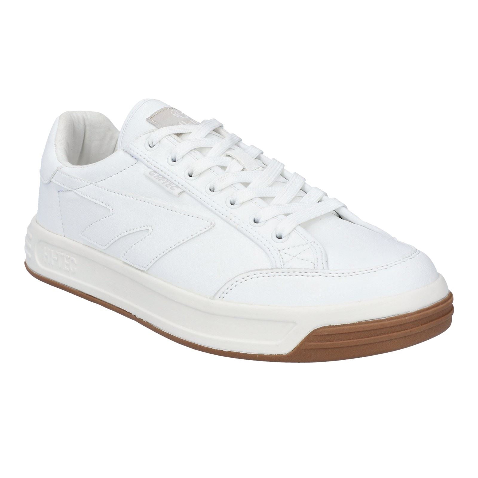 Hi-Tec Freedom Baskets Blanches Pour Hommes En Polyuréthane
