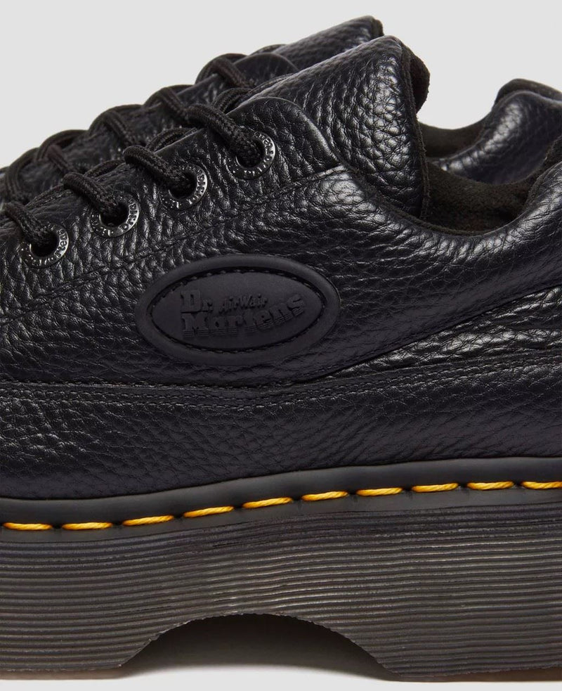 Dr. Martens Buzz 5I Chaussures Noires Pour Femmes En Cuir