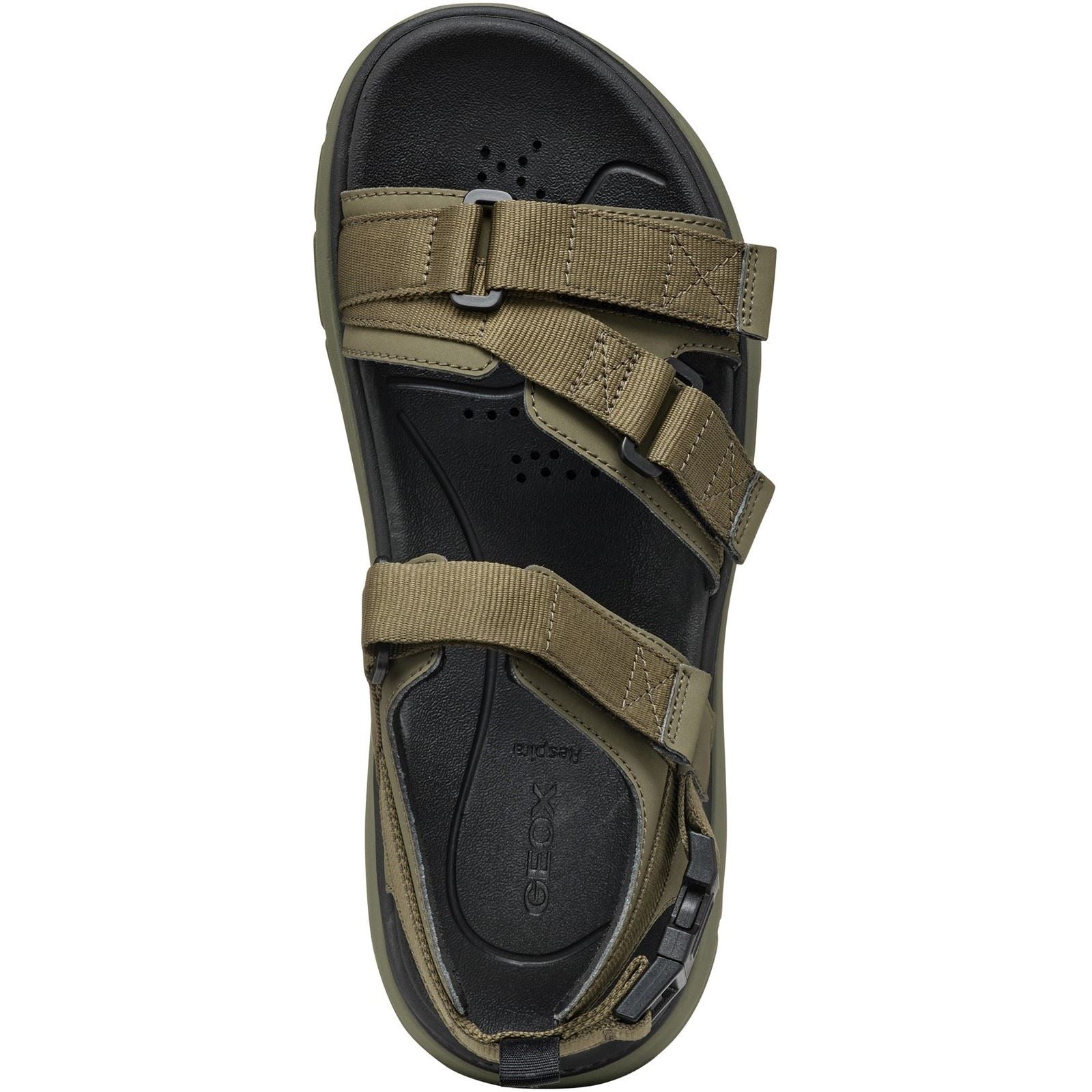 Geox U SPHERICA ACTIF X S Mélange De Polyester Tongs Militaires Pour Hommes