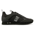 EA7 Black & White Carbon Baskets Noires Pour Hommes