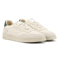 Pompeii Elan Leather Ecru Jasper Baskets Blanches En Cuir Pour Hommes