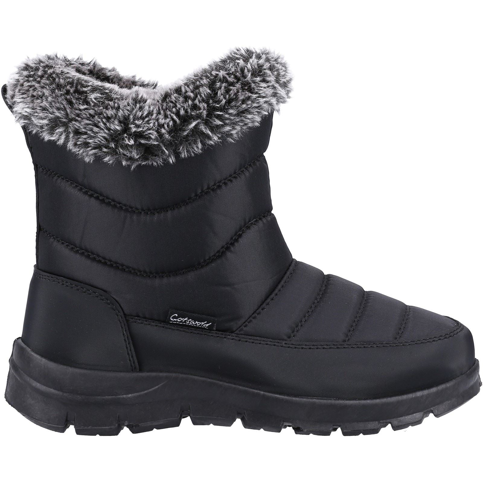 Cotswold Longleat Bottes En Caoutchouc Noires