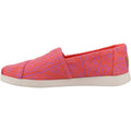 TOMS Alpargata Plus Espadrilles Pour Femmes En Flammes, 100% Coton