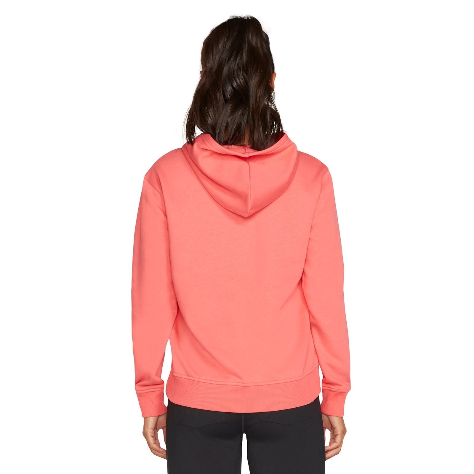Skechers Performance Heritage Pullover Sweat À Capuche En Coton Pour Femmes Pêche