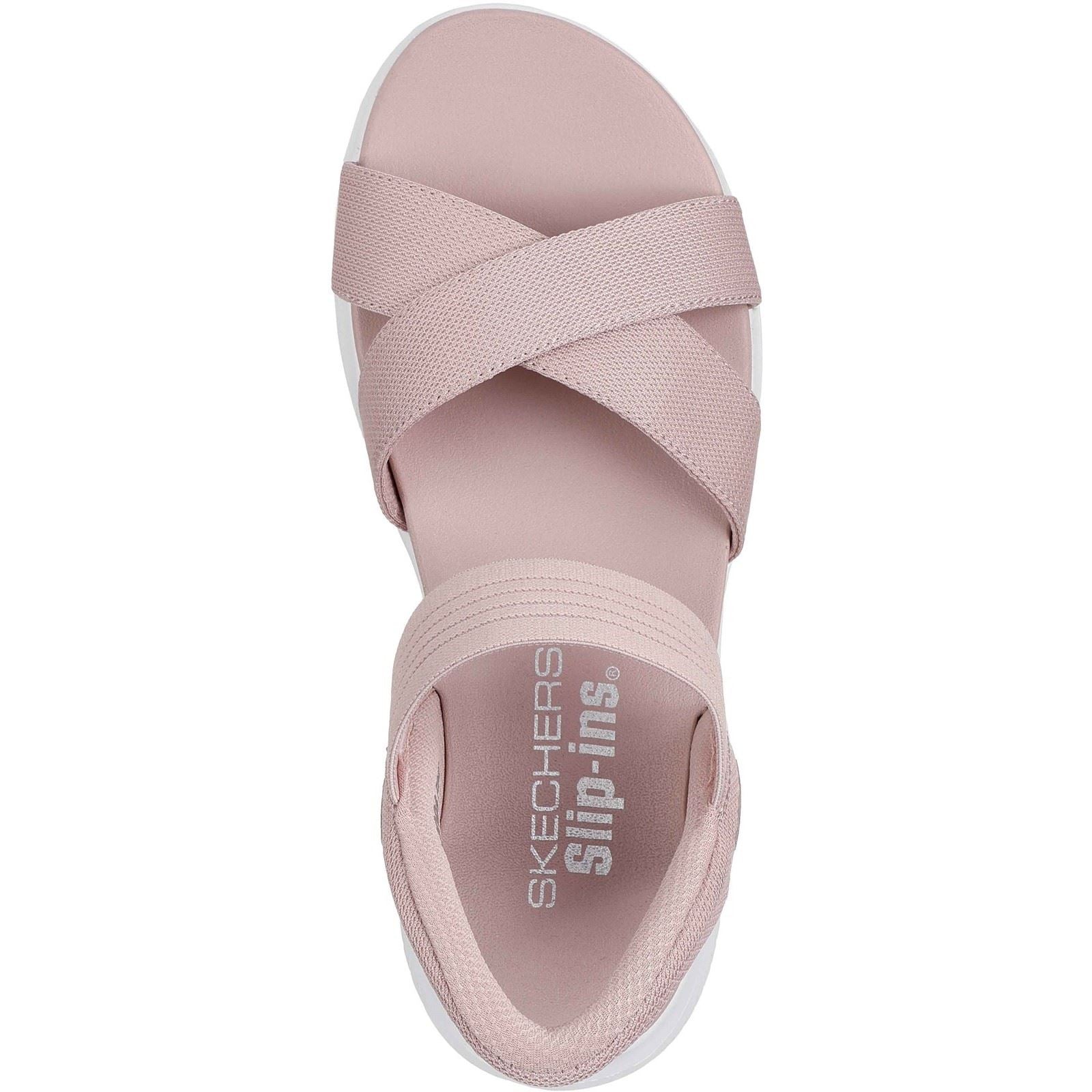 Skechers Ultra Flex 3.0 - Never Better Sandales Rose En Textile Pour Femmes