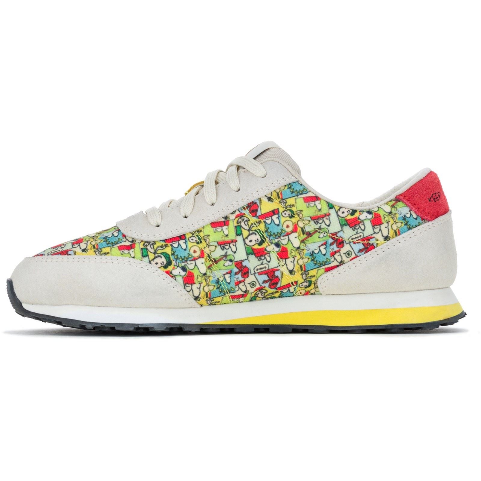 Hush Puppies SEVENTY8 Peanuts Chaussures De Sport En Cuir Pour Femmes Avec Impression Peanuts