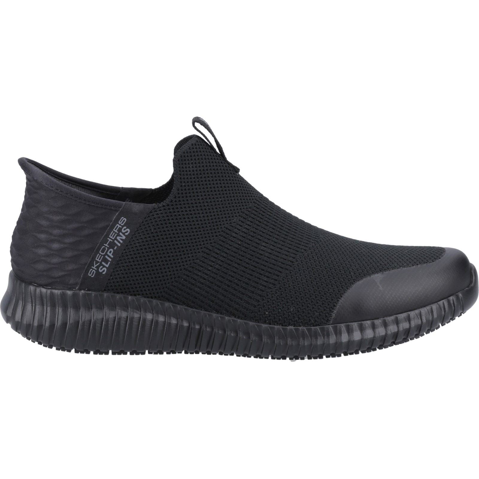 Skechers Workwear Cessnock - Rylind SR Textile Sneakers De Sécurité Pour Hommes Noirs