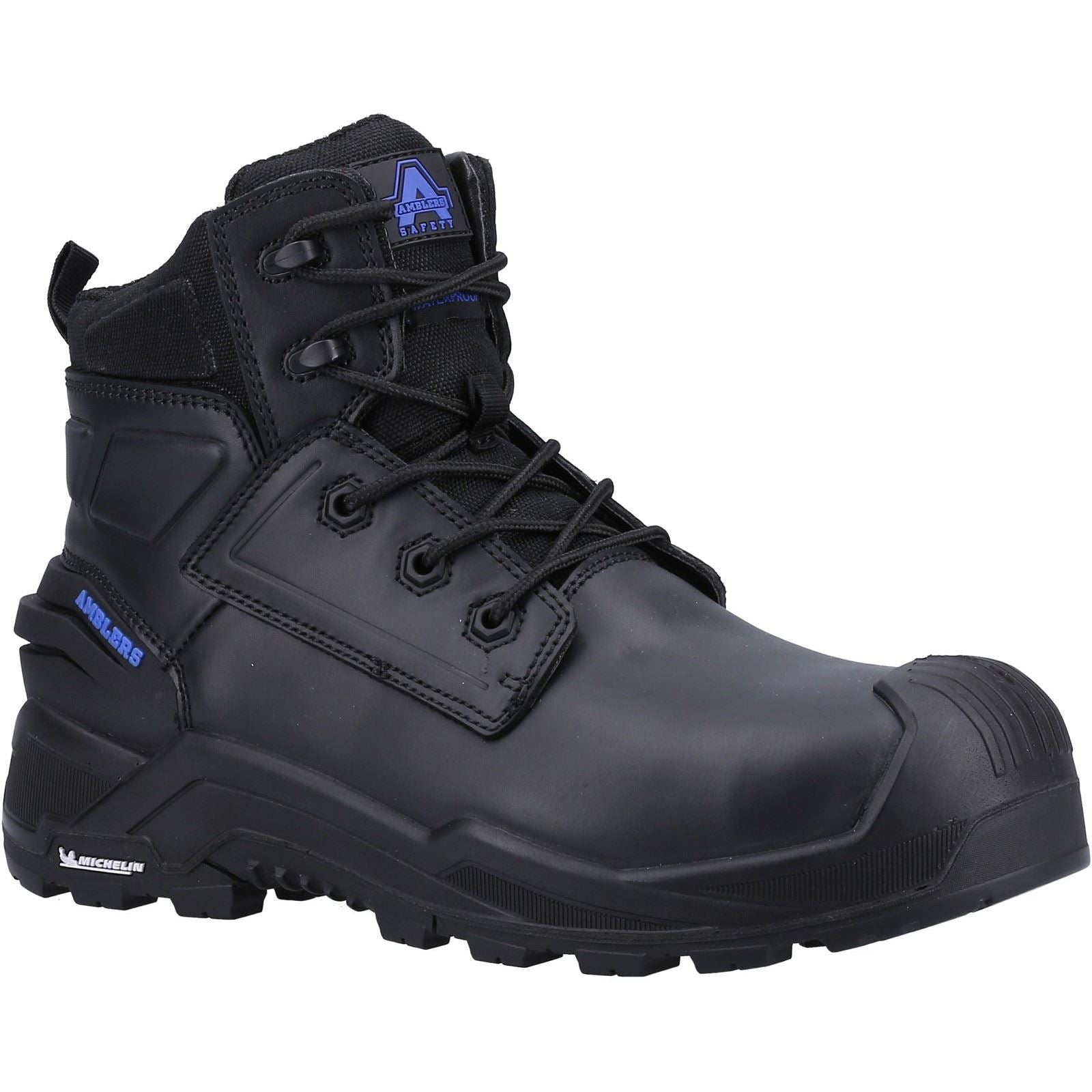 Amblers Safety  Bottines De Sécurité En Cuir Noir 980C