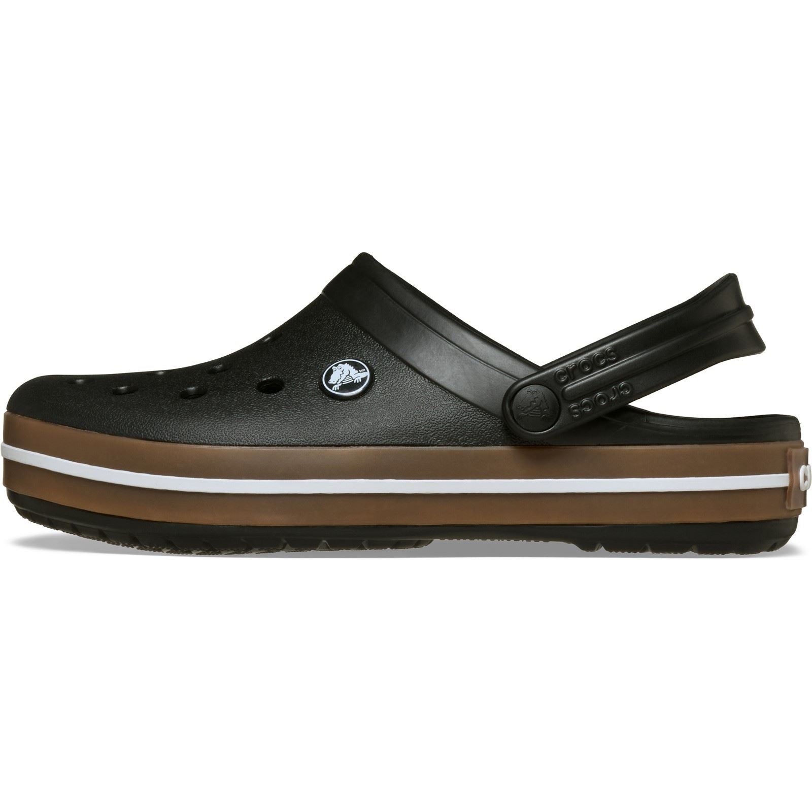 Crocs Crocband Gum Sabots Noirs Eva Pour Hommes