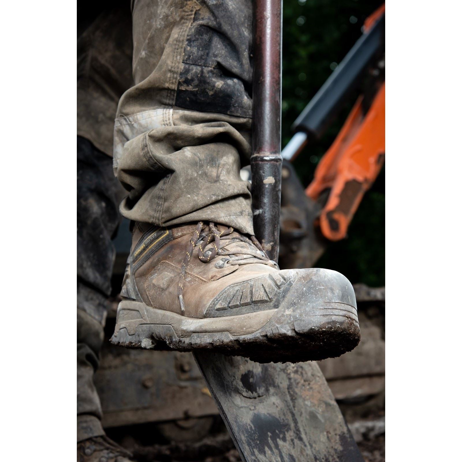 Amblers Safety Bottes De Sécurité En Cuir Marron Quarry