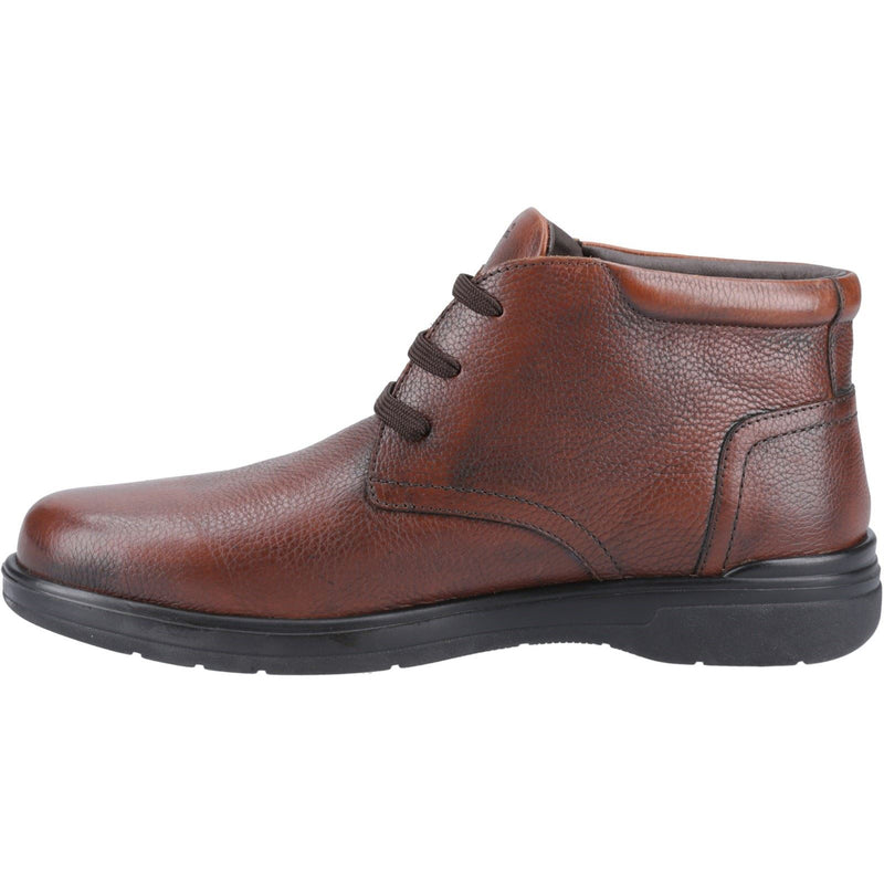 Hush Puppies Malcolm Bottes En Cuir Pour Hommes Marron