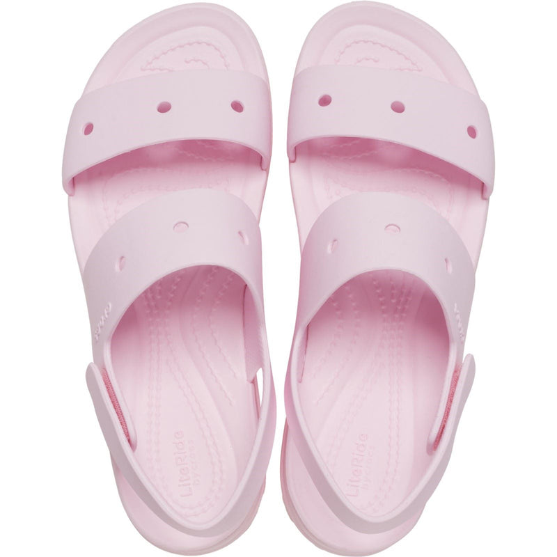 Crocs Brooklyn 4U Sandales Roses En Thermoplastique Pour Femme
