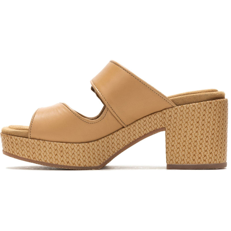 Hush Puppies Poppy Sandales En Cuir Pour Femme Couleur Tan