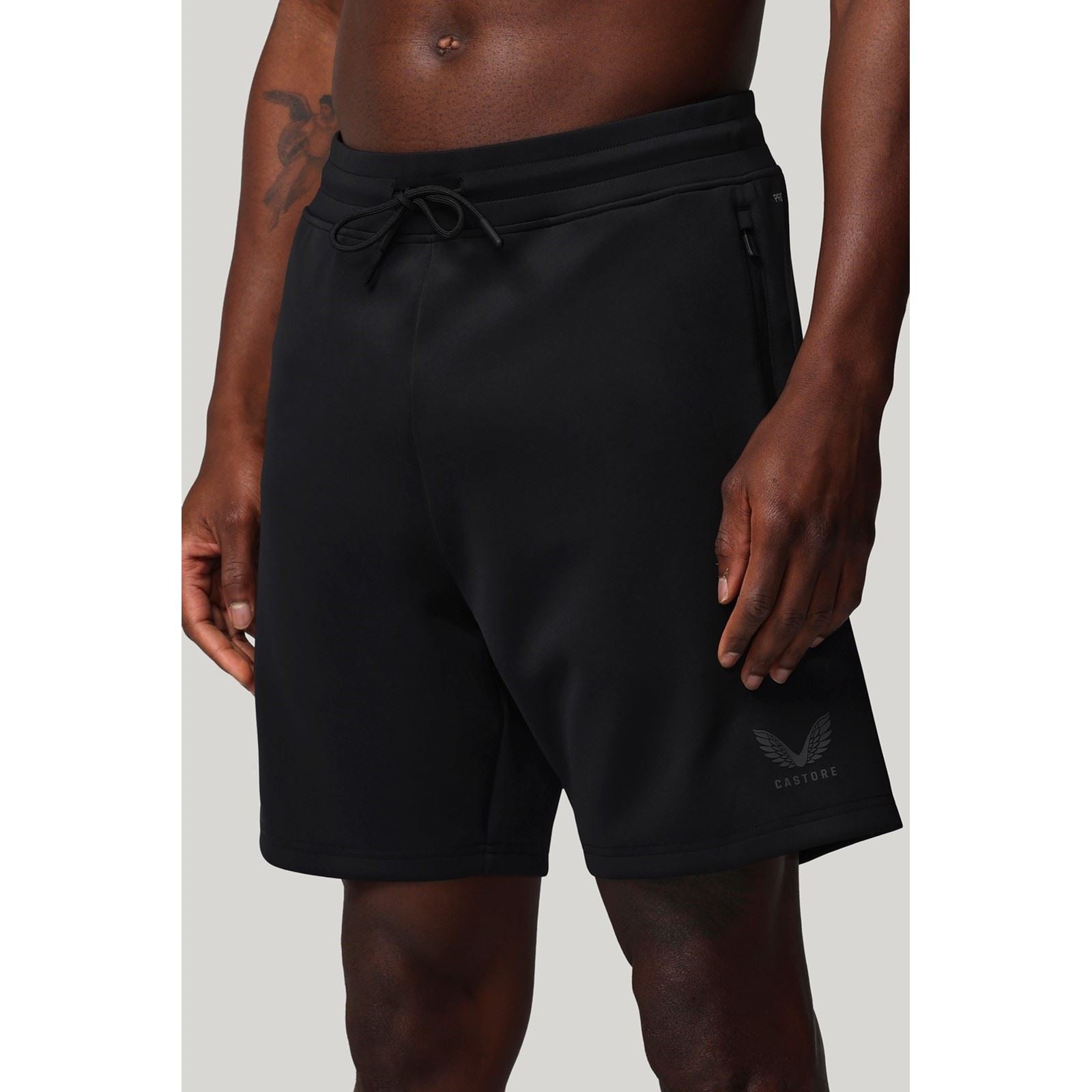 Castore Flex Shorts De Sport Noirs Pour Hommes