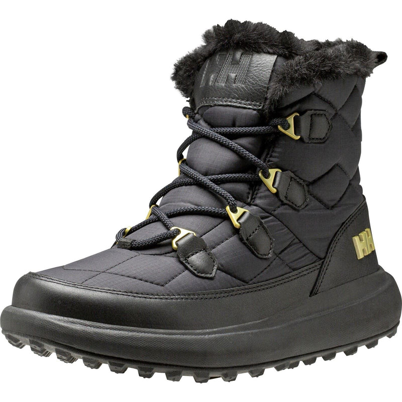 Helly Hansen Sport Willetta 2 Mid Bottes D'hiver Mi-mollet En Cuir Pour Femmes Noires