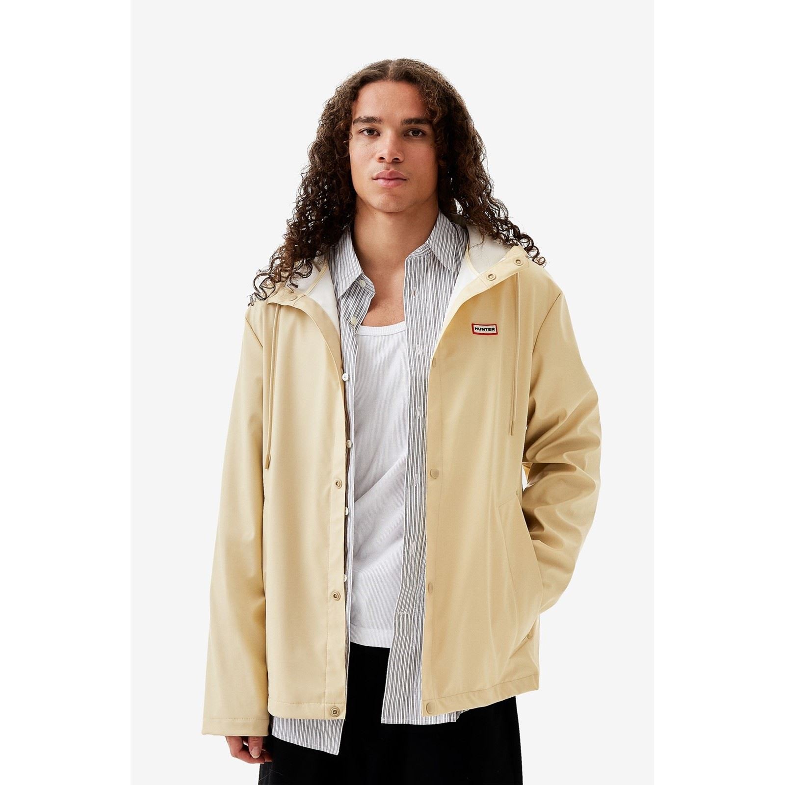 Hunter Izzy Hooded Veste Grise Unisexe Pour Adultes