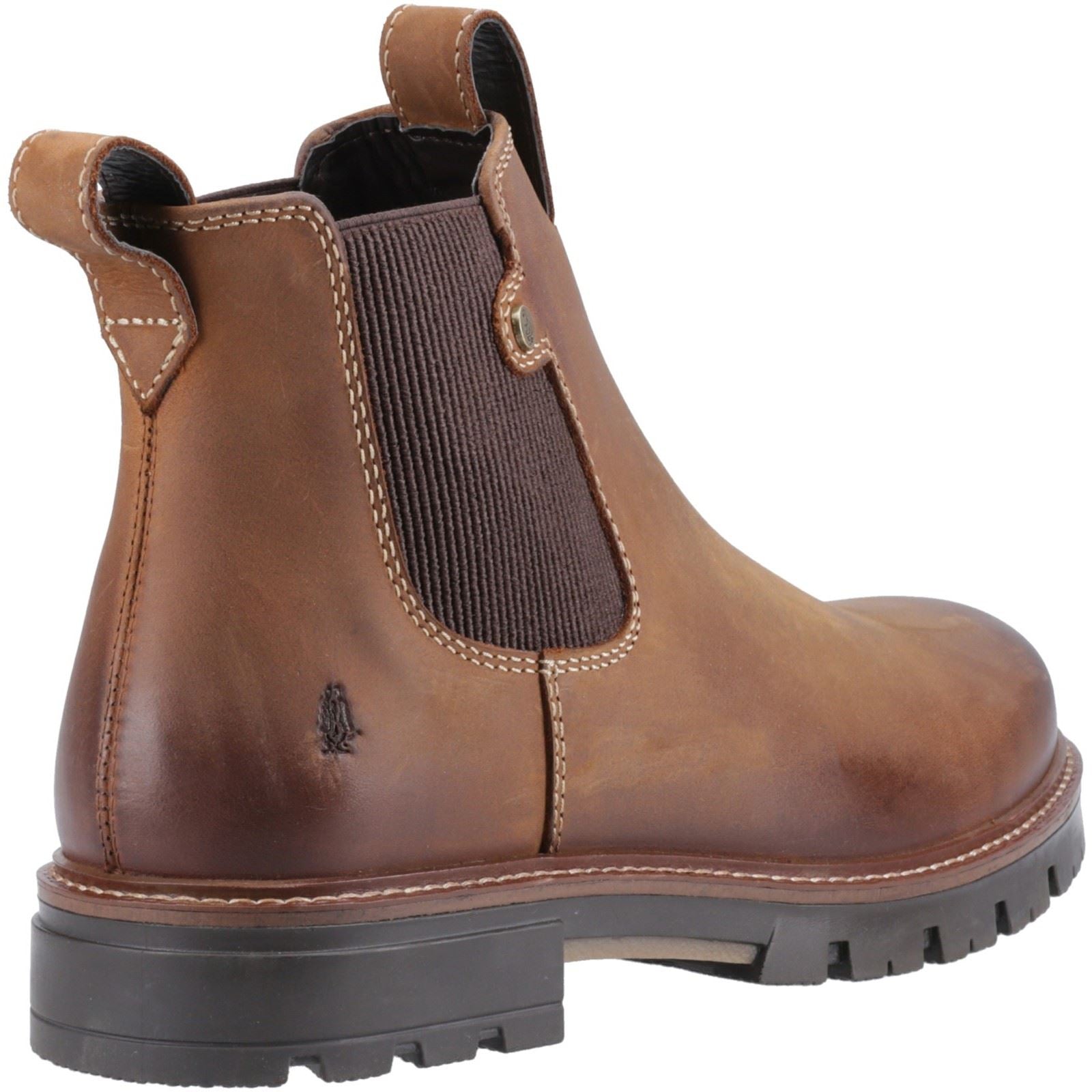 Hush Puppies Pascal Bottes En Cuir Pour Homme Couleur Tan