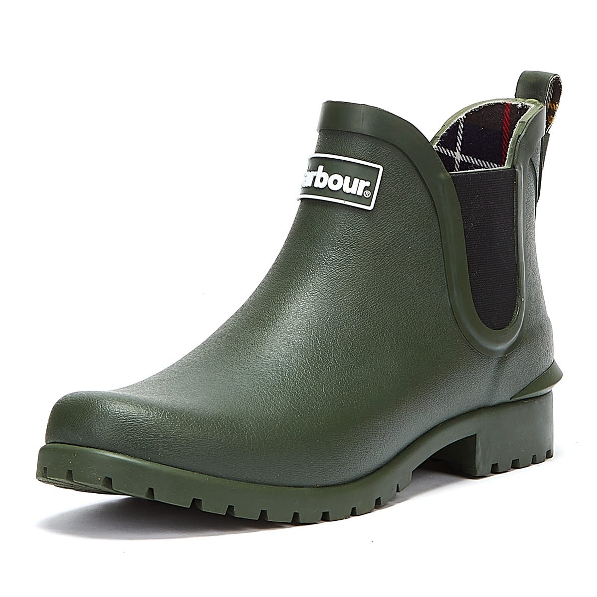 Barbour Wilton Bottes Vert Olive Pour Femme