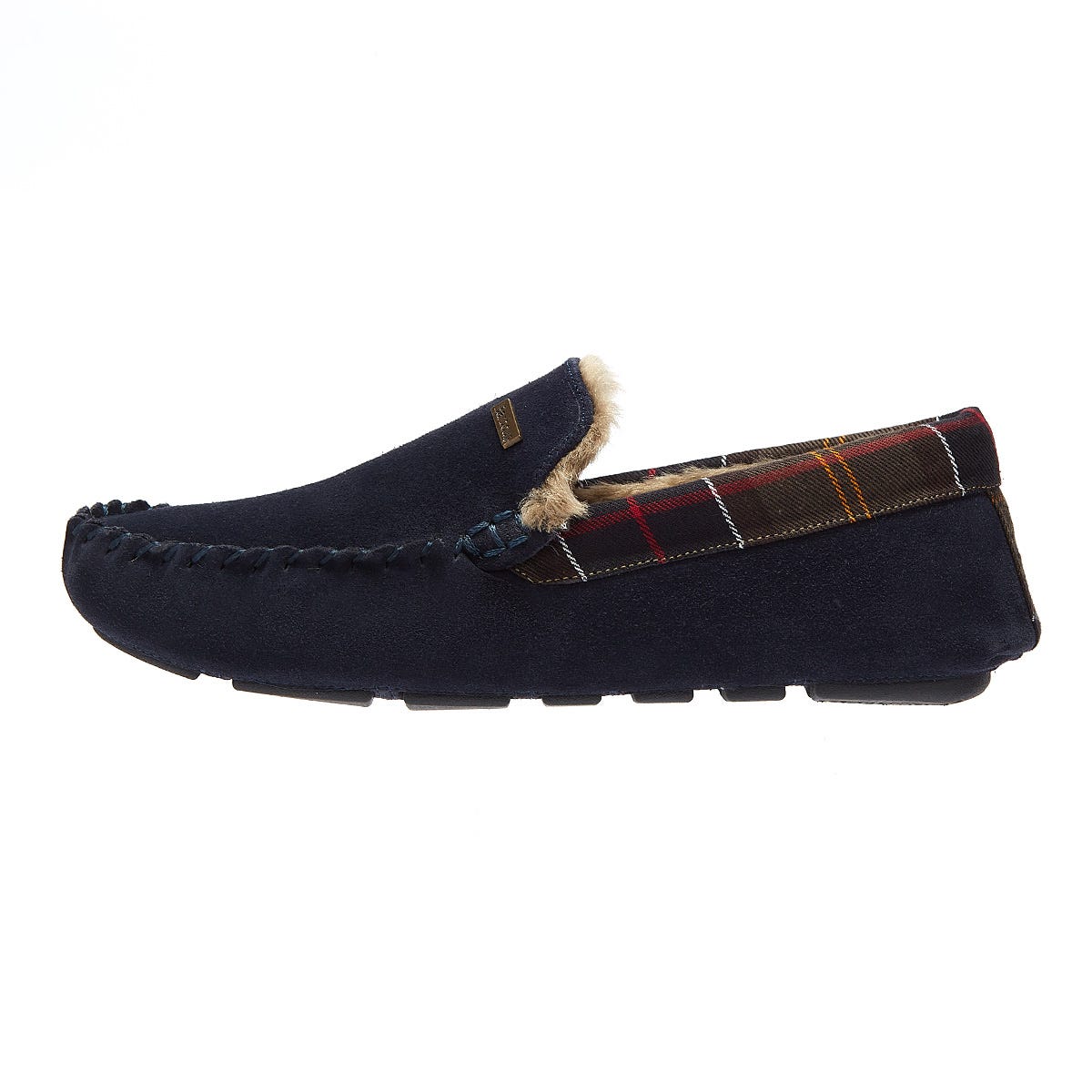 Barbour Monty Chaussons Bleu Marine Pour Hommes