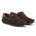 Barbour Monty Chaussons Marron Pour Hommes