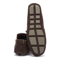 Barbour Monty Chaussons Marron Pour Hommes