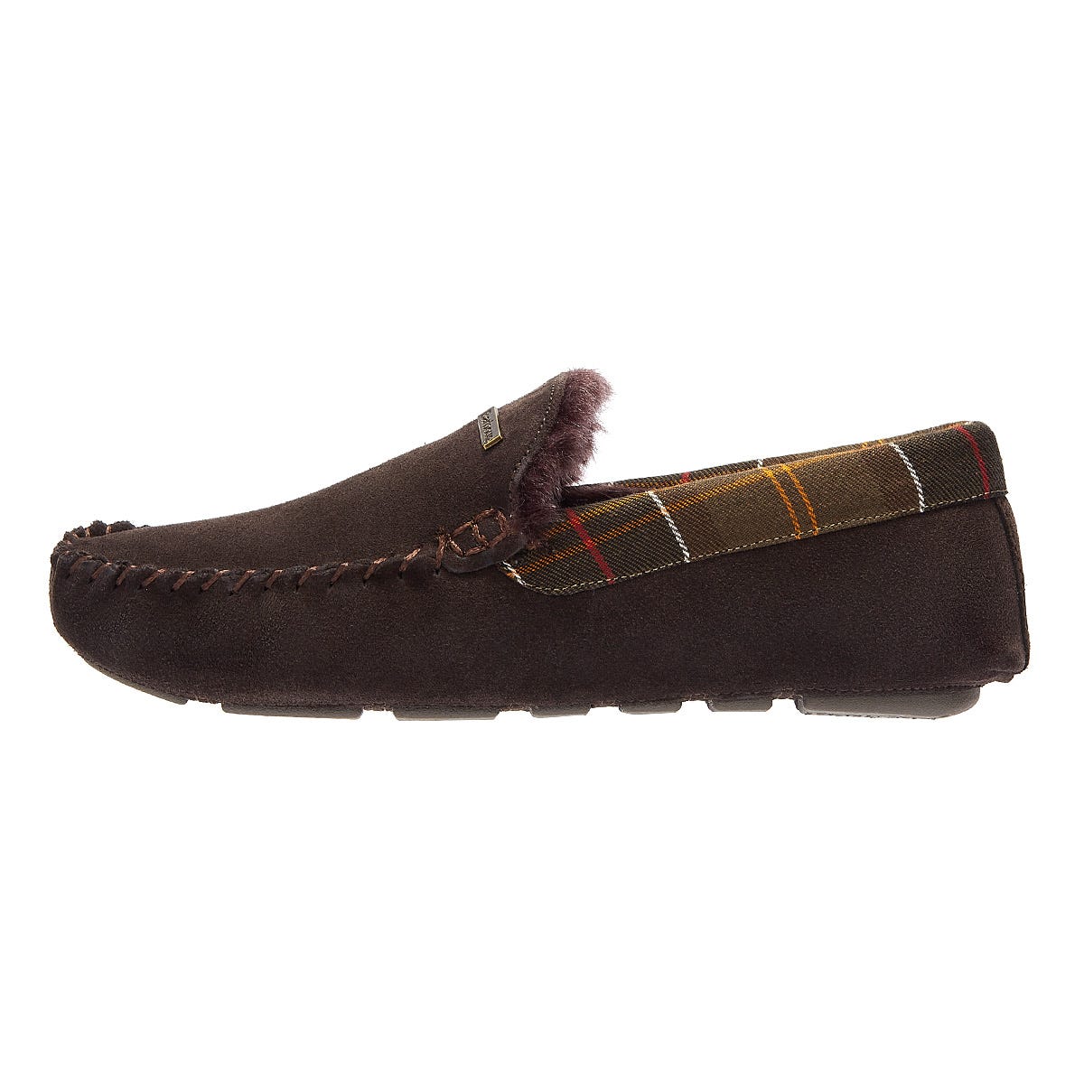 Barbour Monty Chaussons Marron Pour Hommes
