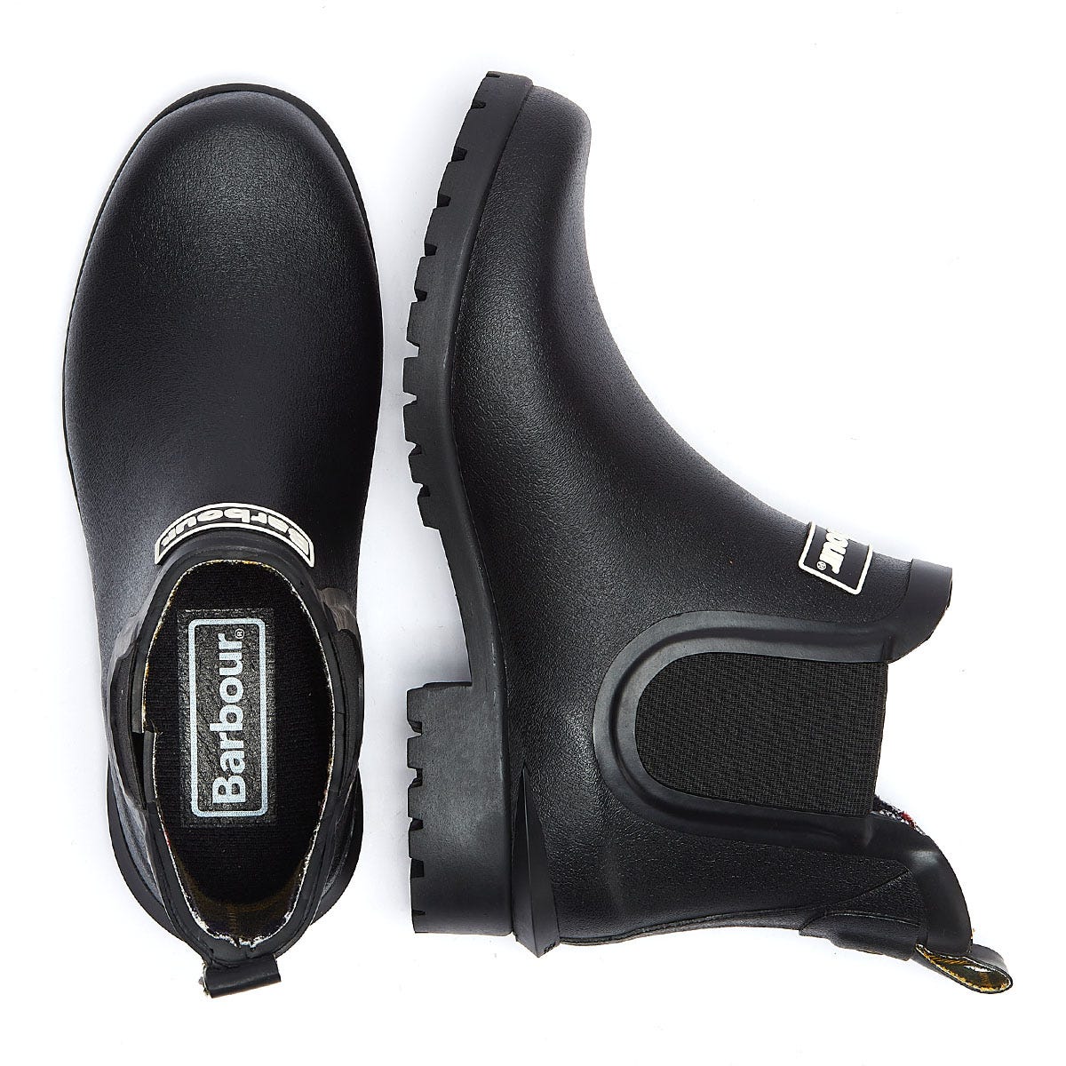 Barbour Wilton Bottes Noires Pour Femme