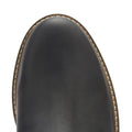 Barbour Farsley Bottes Noires En Cuir Pour Hommes