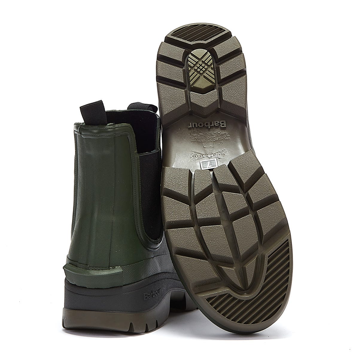 Barbour Nimbus Bottes de pluie vert olive pour homme