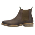 Barbour Farsley Bottes Marron En Cuir Pour Hommes
