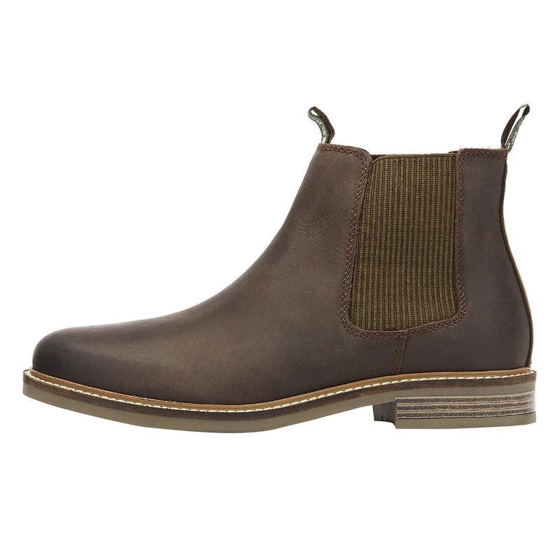 Barbour Farsley Bottes Marron En Cuir Pour Hommes