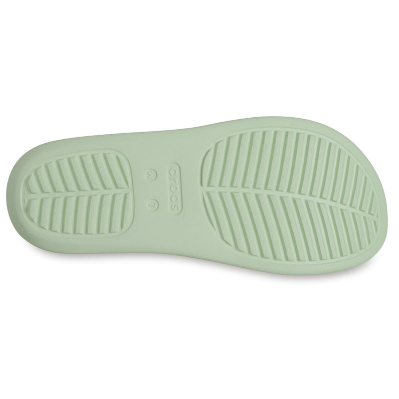 Crocs Getaway Platform Sandales Pour Femmes En Matière Plastique De Couleur Jade