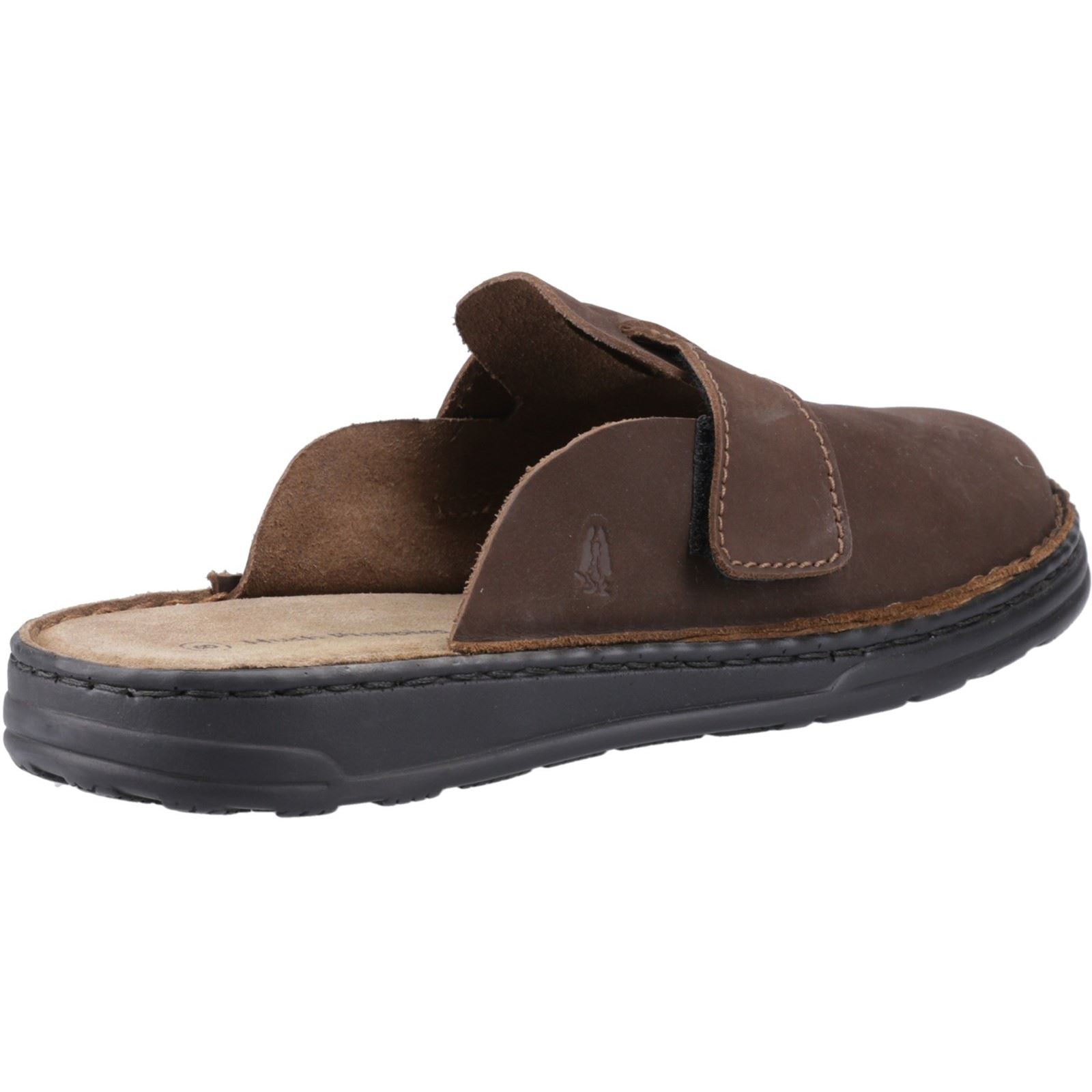 Hush Puppies Edward Mules En Cuir Pour Hommes, Marron