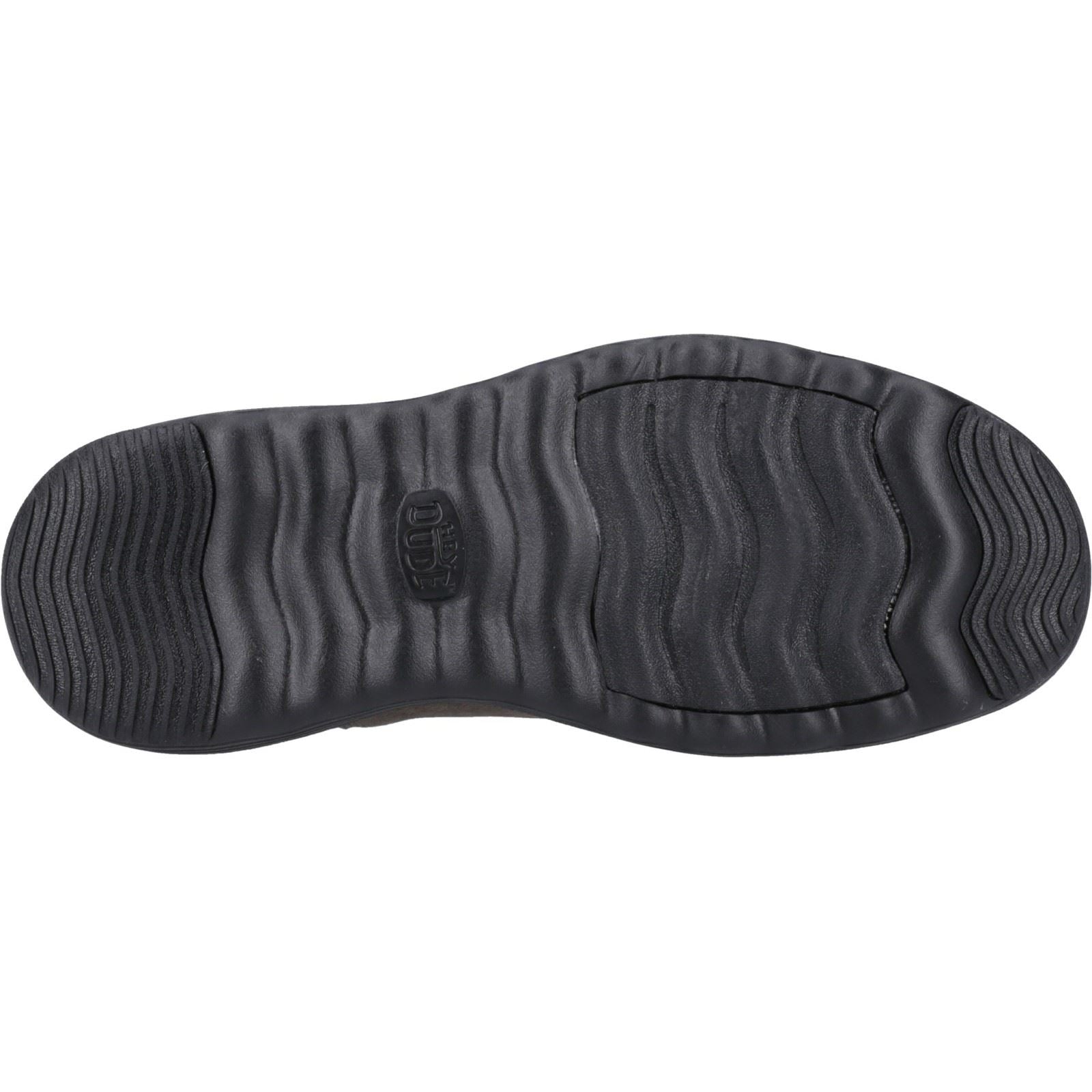 HEYDUDE Branson Bottes Grises En Cuir Pour Homme