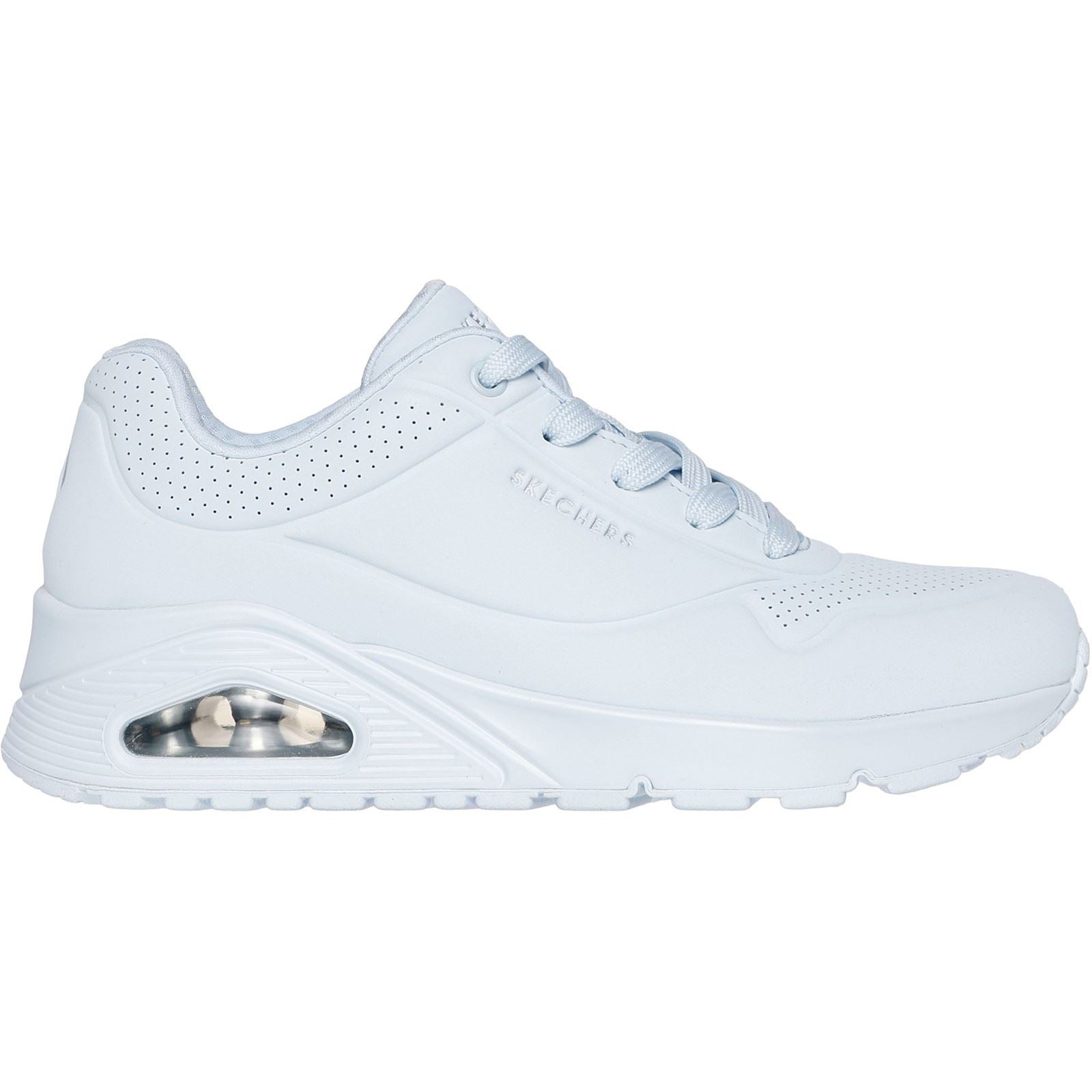 Skechers Uno Stand On Air Sneakers En Jean Clair Pour Femme En Polyuréthane