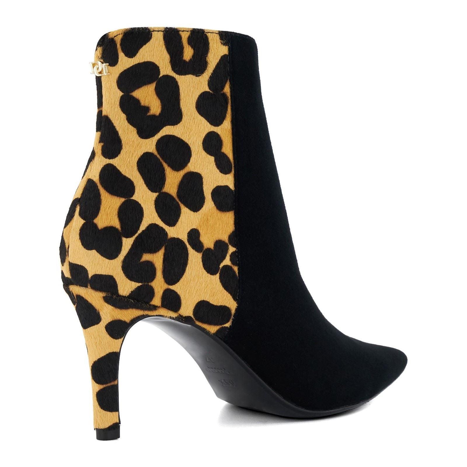 Dune Obsessive 2 Bottes Léopard En Cuir Pour Femmes
