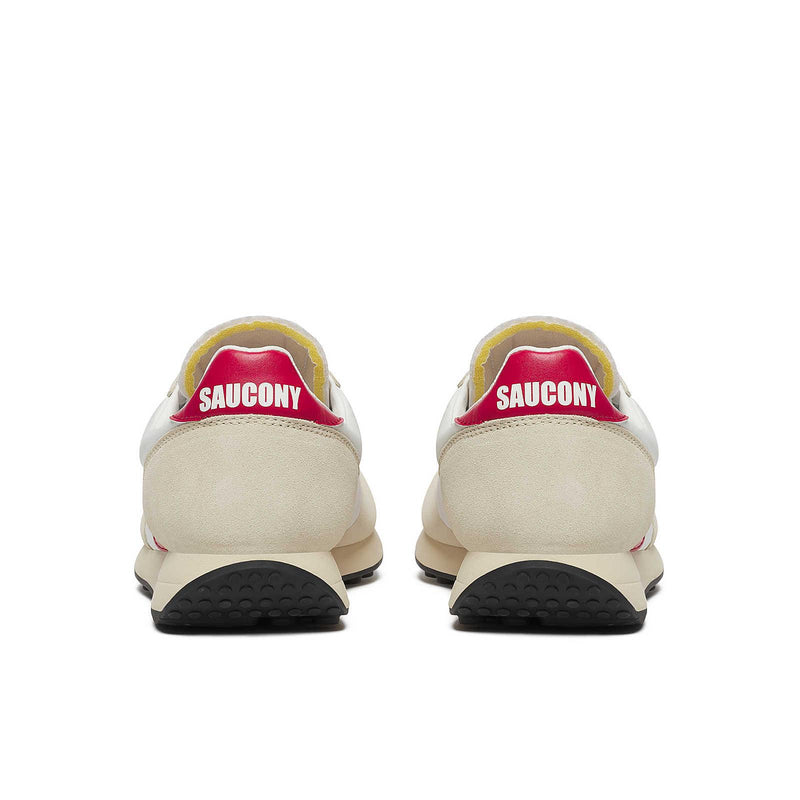 Saucony Trainer 80 Baskets Blanches En Daim