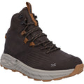 Hi-Tec Fuse Trek Mid Bottes De Randonnée En Polyester Pour Hommes En Acier/anthracite/marigold Vif