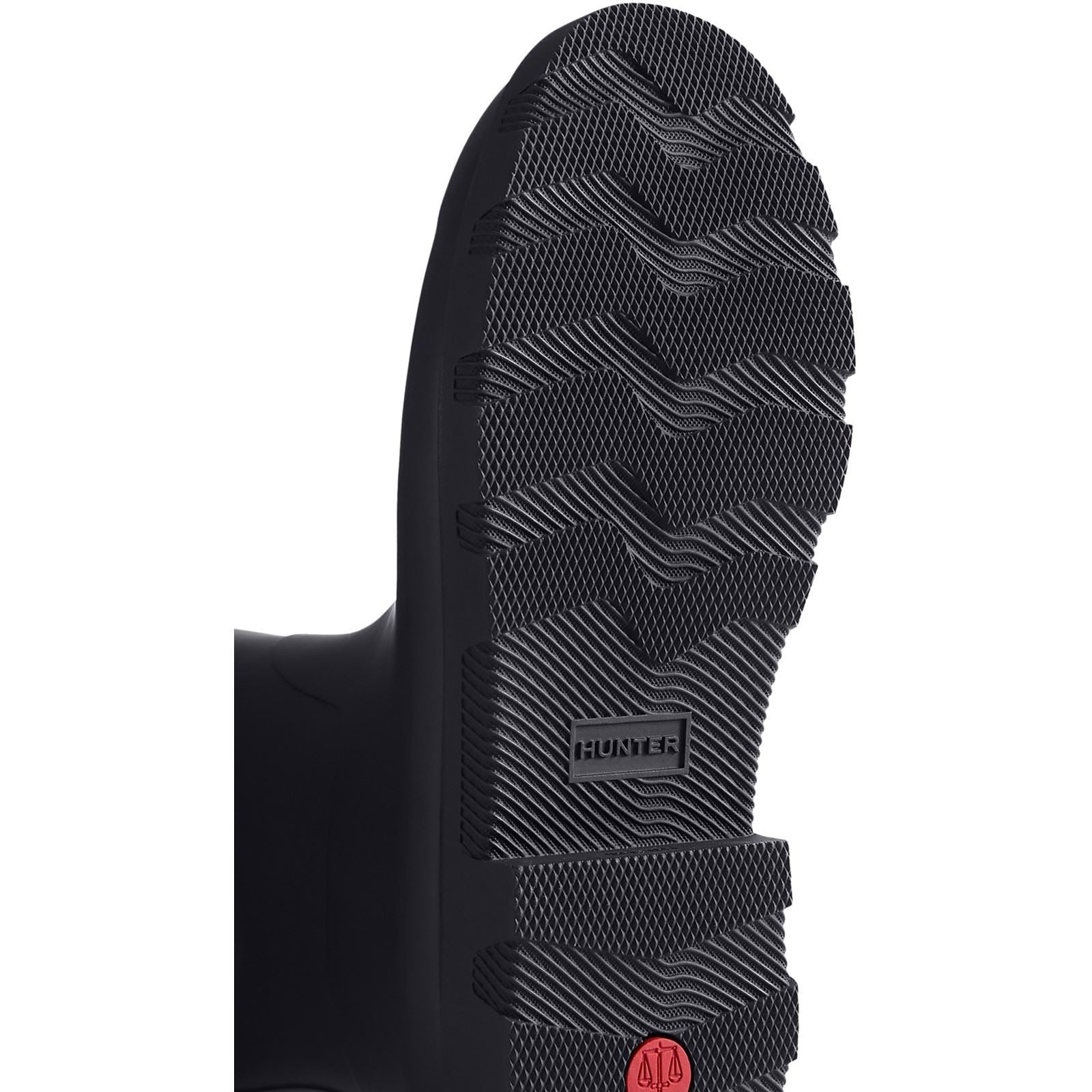 Hunter Downpour Tall Boot Bottes De Pluie Pour Femmes En Caoutchouc Bleu Marine