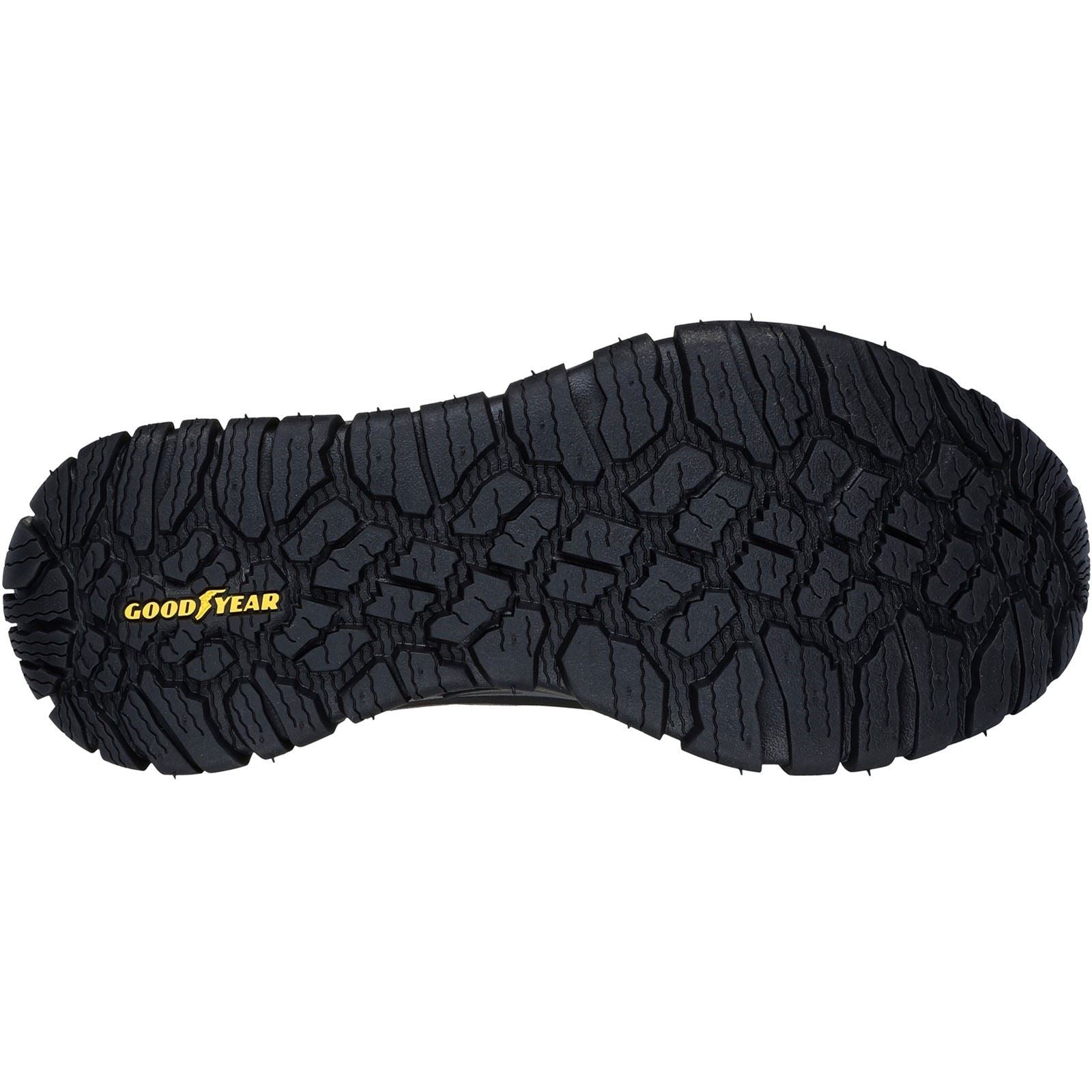Skechers Arch Fit Road Walker Vernal Chaussures De Randonnée Pour Homme En Daim Noir/Charbon