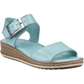 Hush Puppies Ellie Sandales Aqua Pour Femme En Cuir