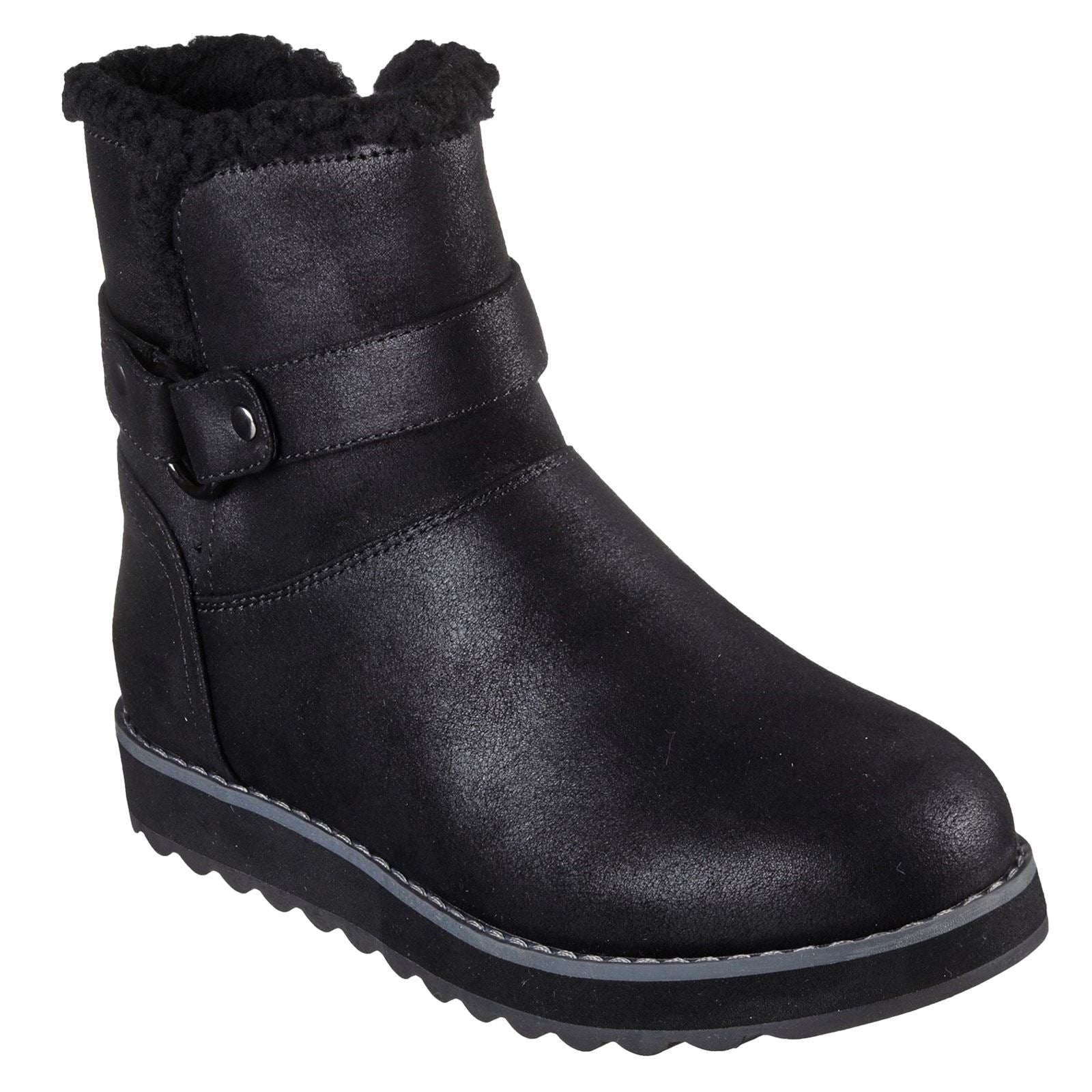 Skechers Keepsakes 2.0 Bottes Noires En Synthétique Pour Femmes