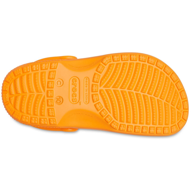 Crocs Toddler Classic Mocassins Thermoplastiques Orange Zing